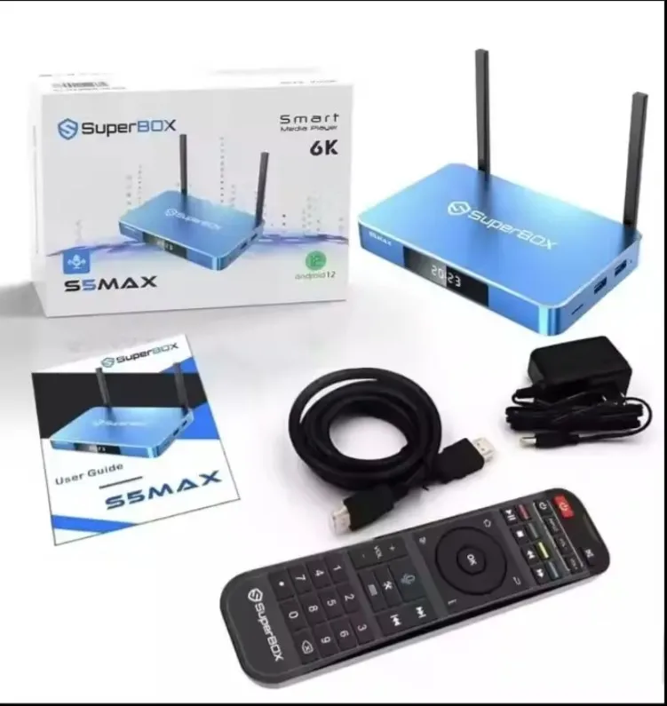 Superbox S6 MAX Elit Ultra Pro TV BOX новейшая модель нового заводского запечатанного быстрого корабля