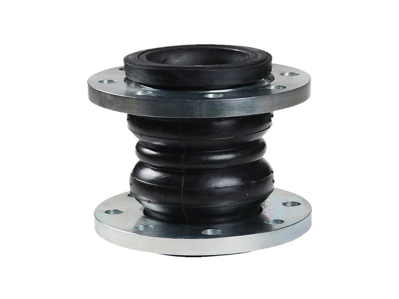 KEFA PN16 DN80mm 3in EPDM NBR CR carbon stainless steel double sphere ball flange rubber expansion joint