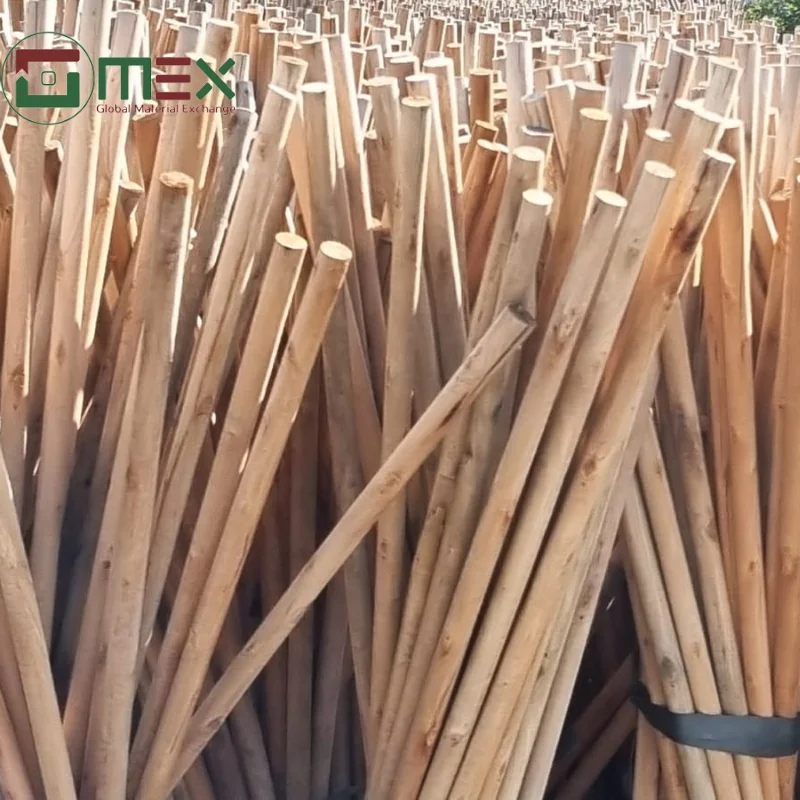 Палочка для метлы GMEX 120 см деревянная ручка Вьетнам высшее качество Лучшая цена