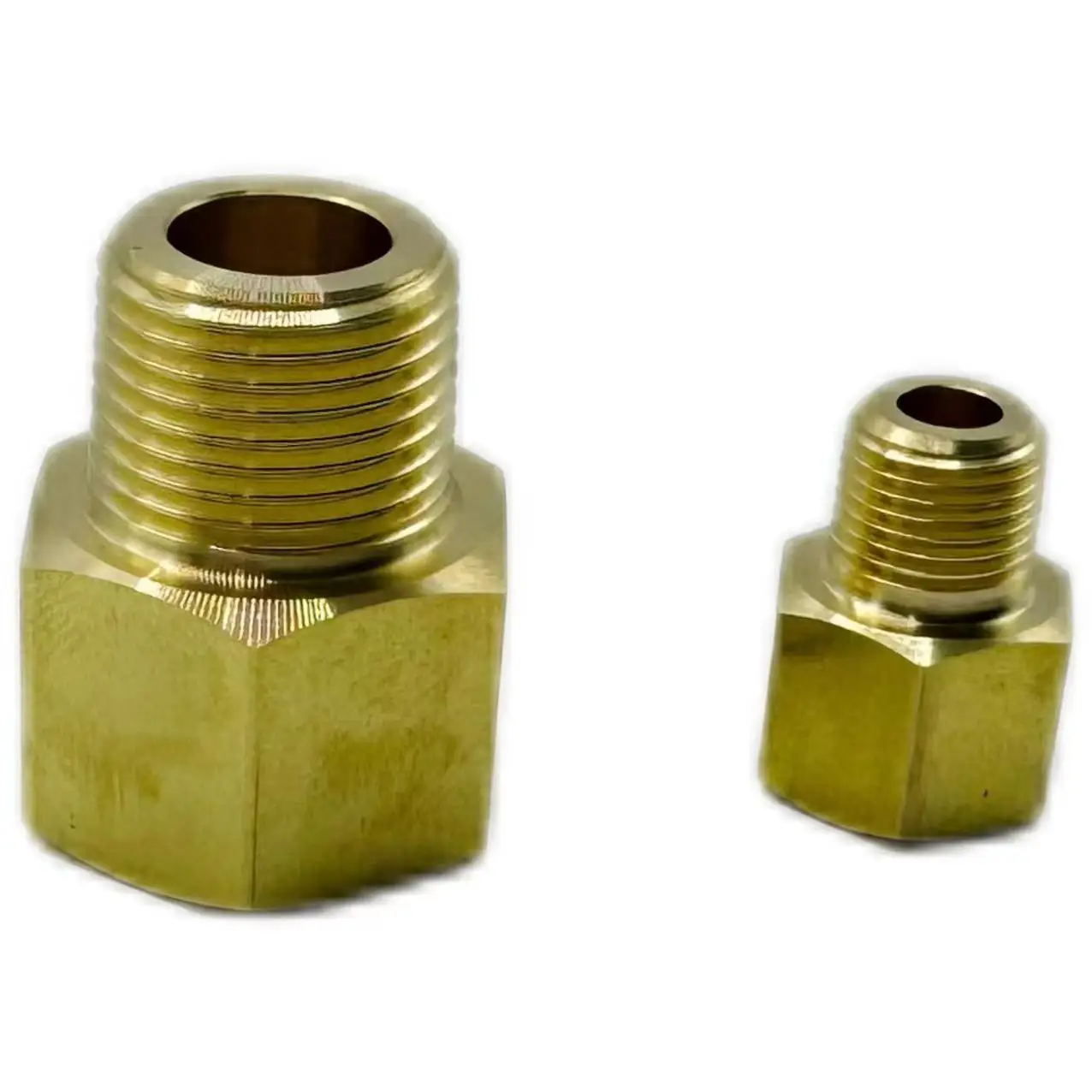 Straight thread taper thread joint copper fittings plumbing brass threaded joint brass fittings