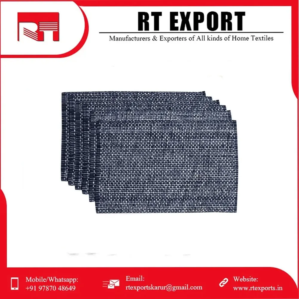 New Arrival Good Quality Customized Design Placemat 100% Cotton Custom Made Placemat at Low Price