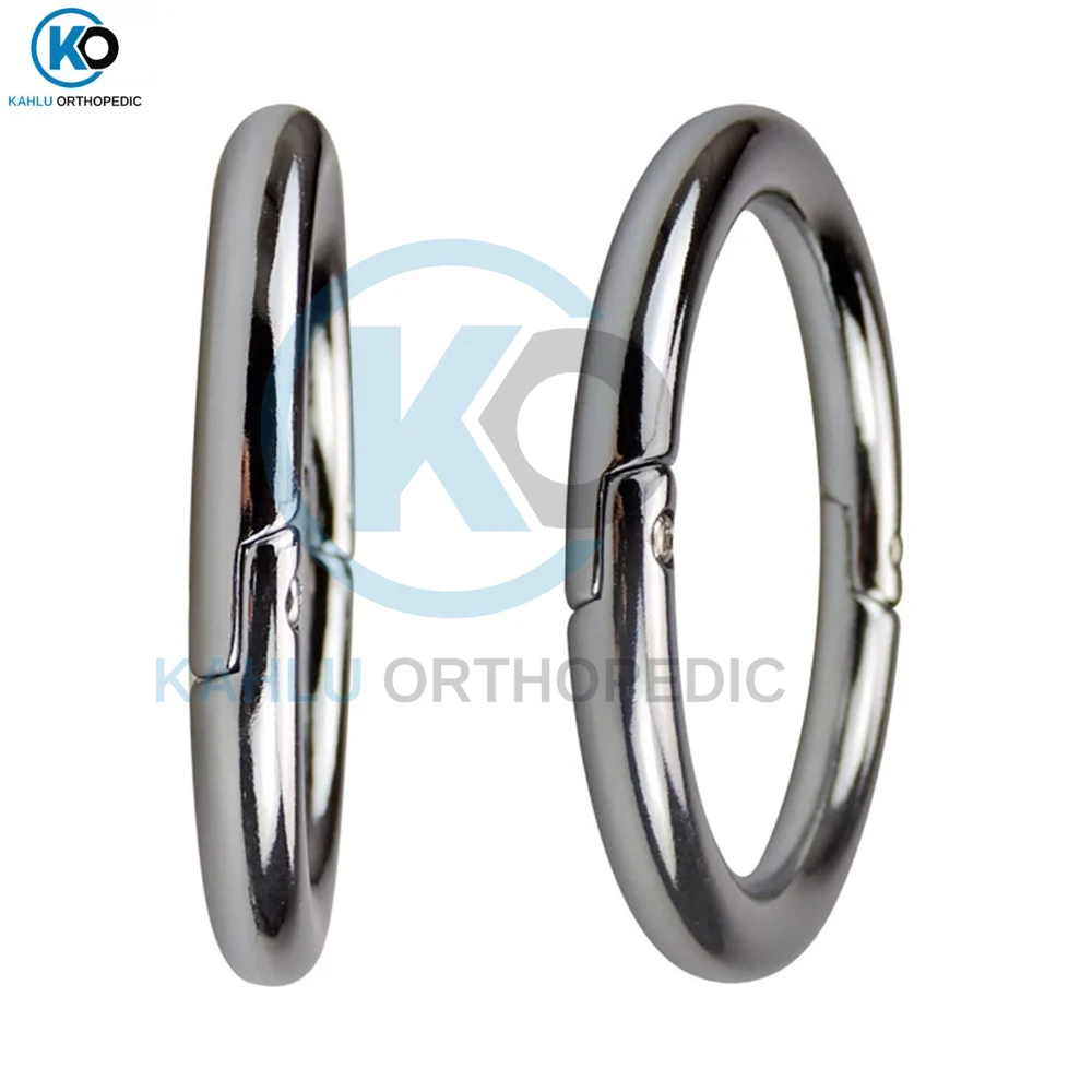 Farm & Ranch Cattle Leader Bull Nose Ring Hoop Clip Large Medium Customize Cow Livestock Instruments By KAHLU ORTHOPEDIC