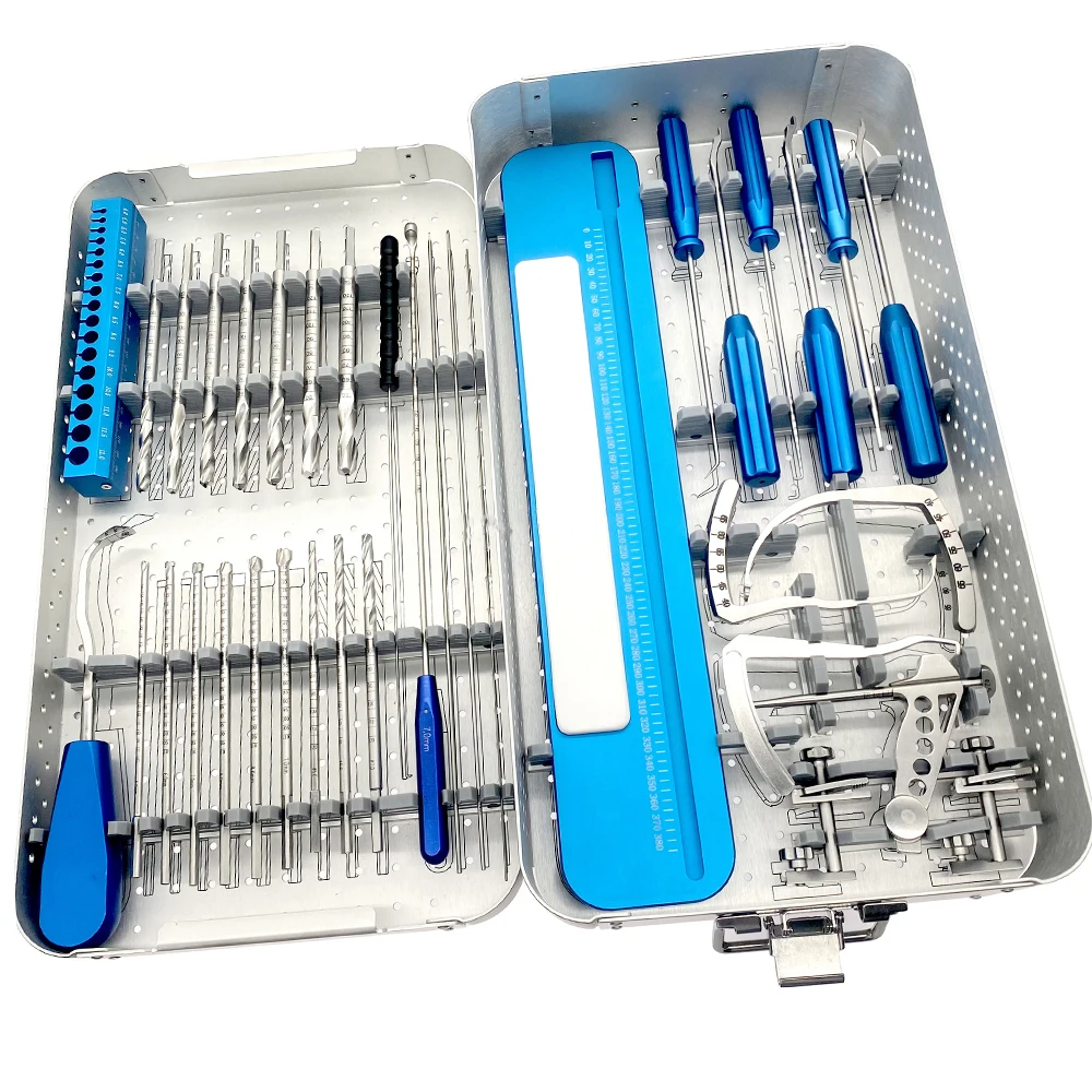 Small Fragment Instrument Set Of Orthopedic Instrument Set Best Selling Customized Small Fragment Spine Instruments Set