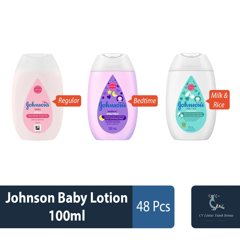 Wholesale Johnson Baby Lotion 100ml Variants Baby Care Lotion Carton Packing from Indonesia
