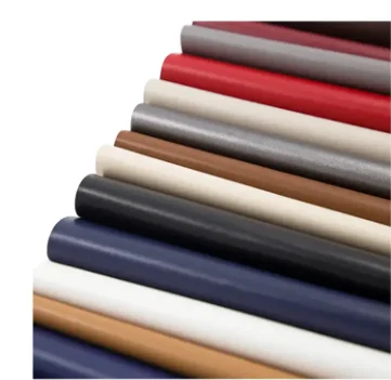 Upholstery Vinyl Artificial Leather Fabric for Sofa Car Seat Covers Shoes Lining Motorbike Bags Woven Backing Technique