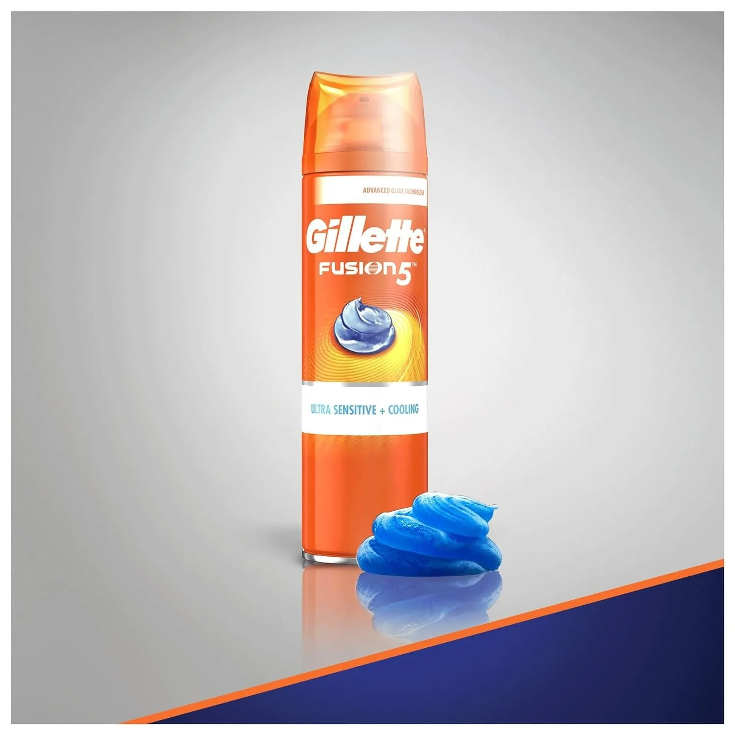 Hydra Gillette Fusion5 Ultra Sensitive Cooling Gel, 7oz