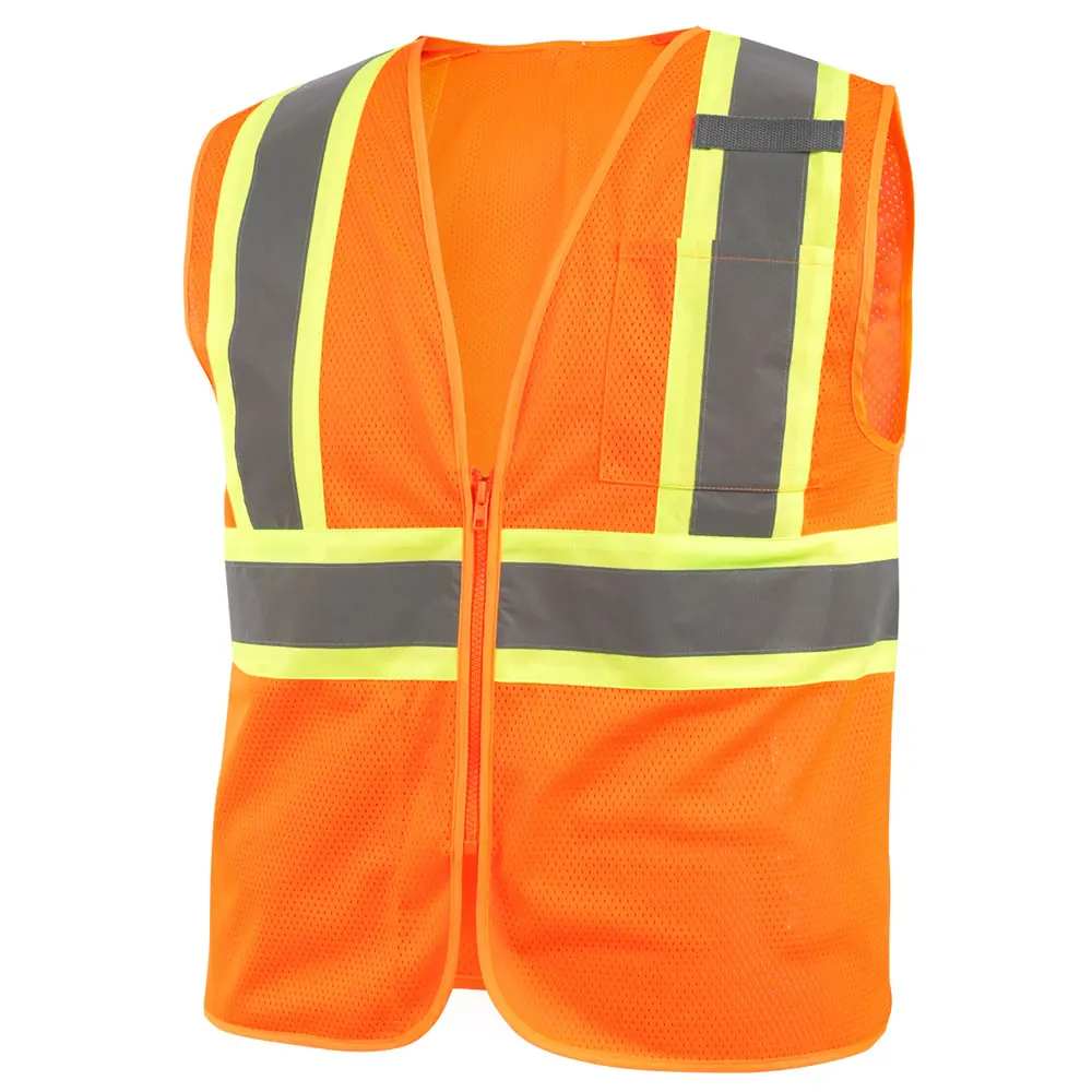 Wholesale Unisex High Visibility Safety Vests Customizable Logo Workwear with Mesh Feature New Design and Cheap Price
