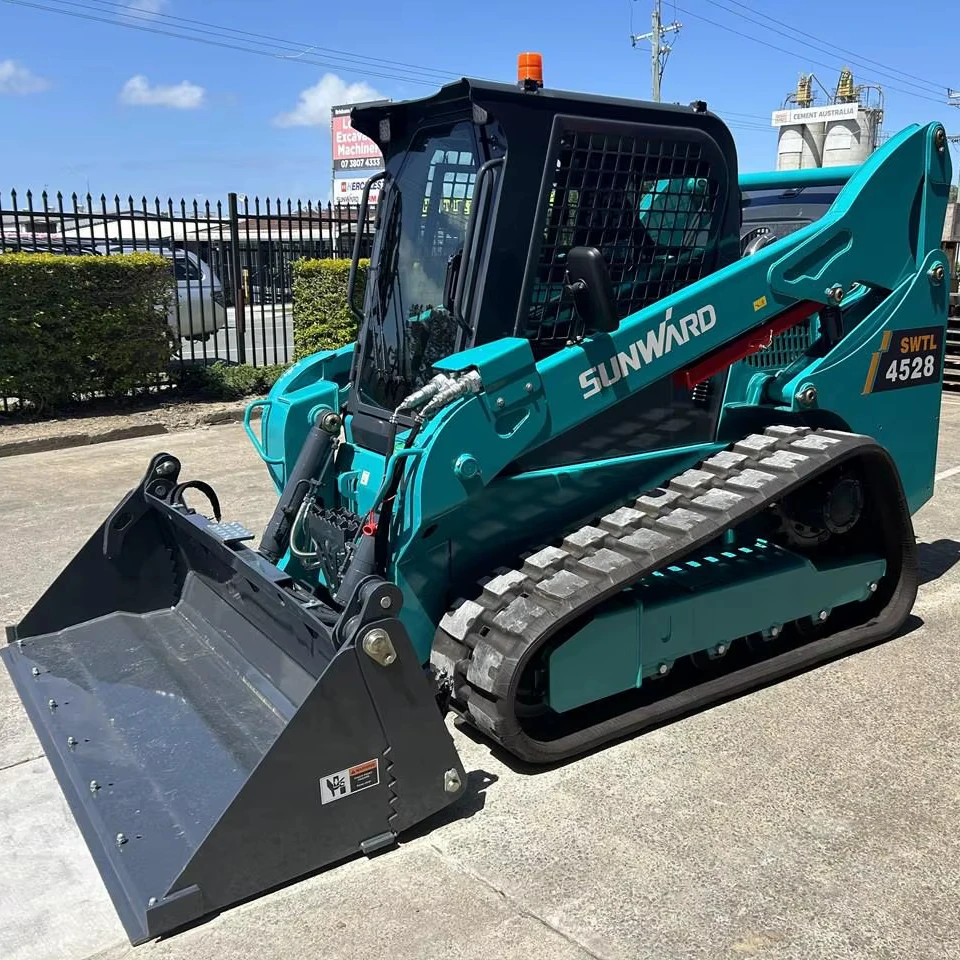 Sunward SWTL4528 новый погрузчик с бортовым поворотом на 48 л.с. двигателем Yanmar KYB гидравлический цилиндр гусеничный/колесный