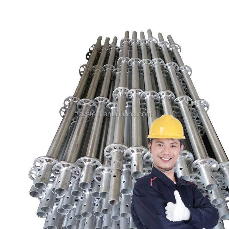 Scaffolding Pipes Q345 Steel Layher All Round Ringlock Scaffolding For Sale Scaffolding Platform Ringlock For Buildiging