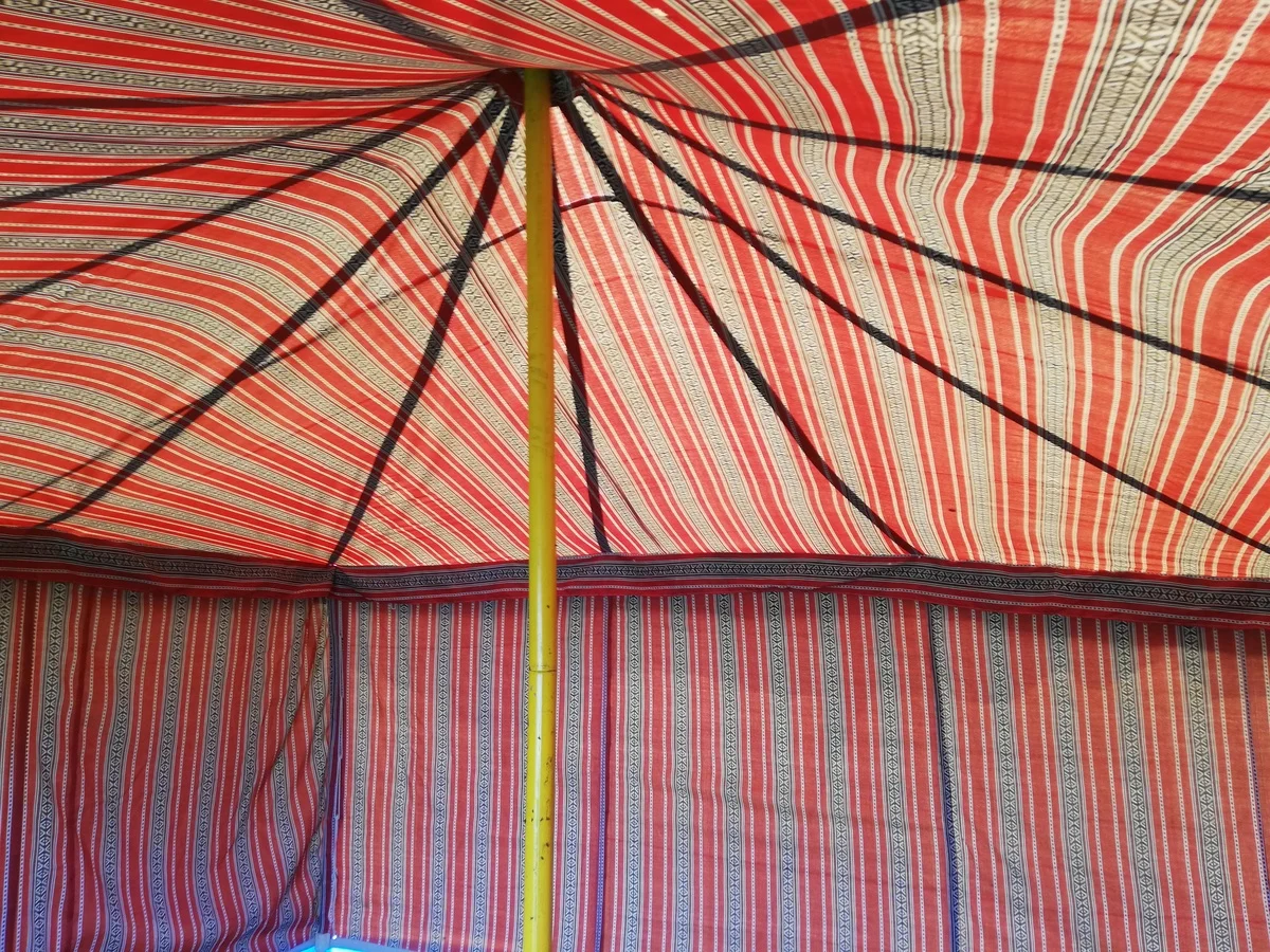 Outdoors Cotton Canvas Deluxe Camping Tent Living Room Glamping Luxury Khaki Deluxe Tent New Design Deluxe Tent