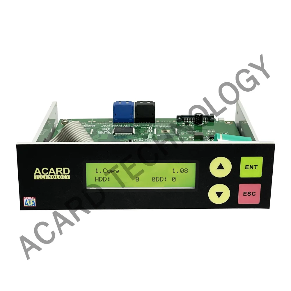 Acard 1 to 3 Controller for Blu-ray BD/DVD/CD Disc Copy Duplicator + SATA Cables