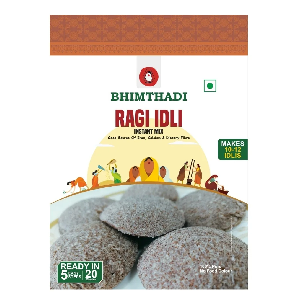 Ragi Idli Bhimthadi тесто для муки быстрого приготовления для приготовления идли в домашних условиях доступно для продажи оптом от ИНДИЙСКОГО Производителя