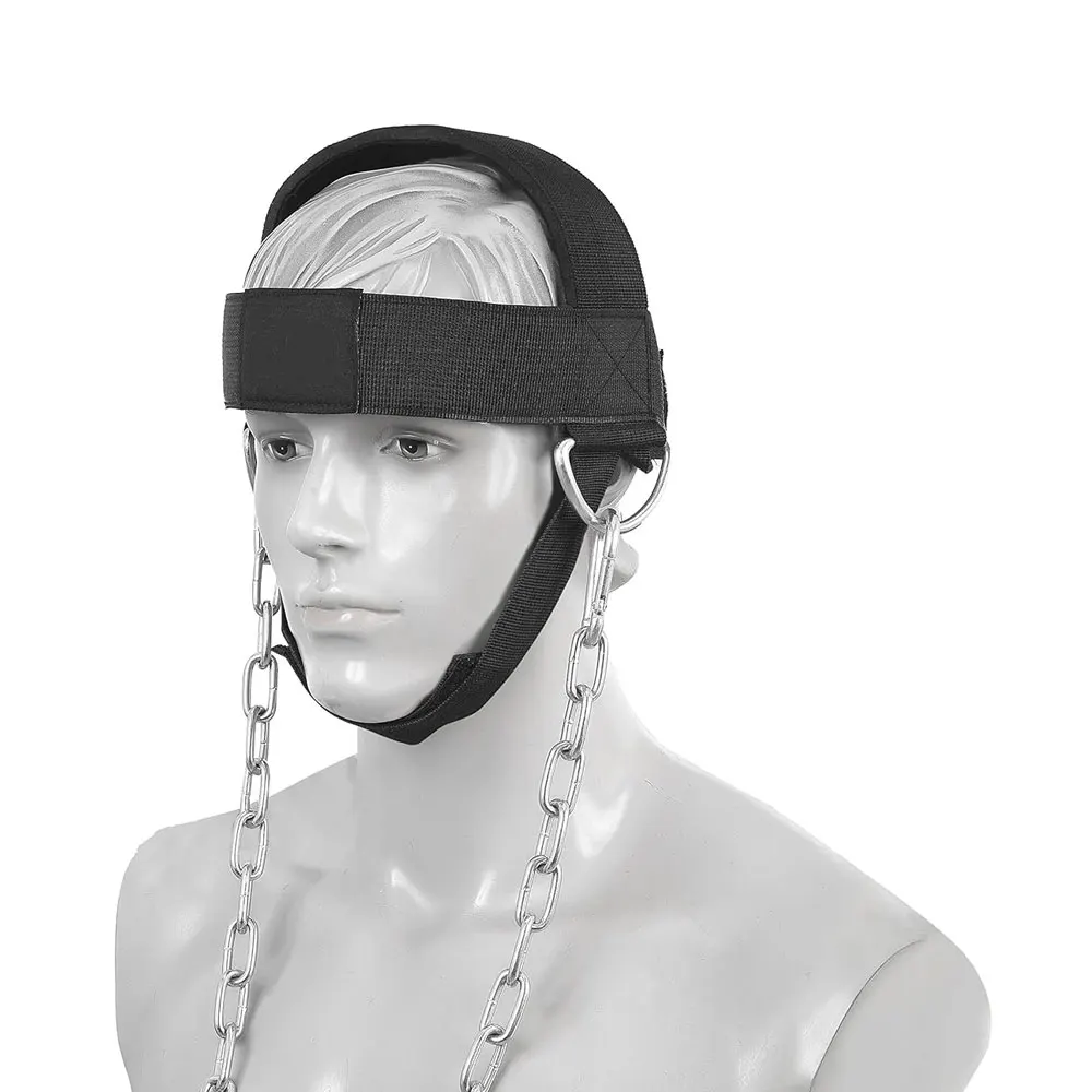 Head Harness for Weight Lifting Neck Workout Builder Equipment for Training Gym Exerciser Head Harness