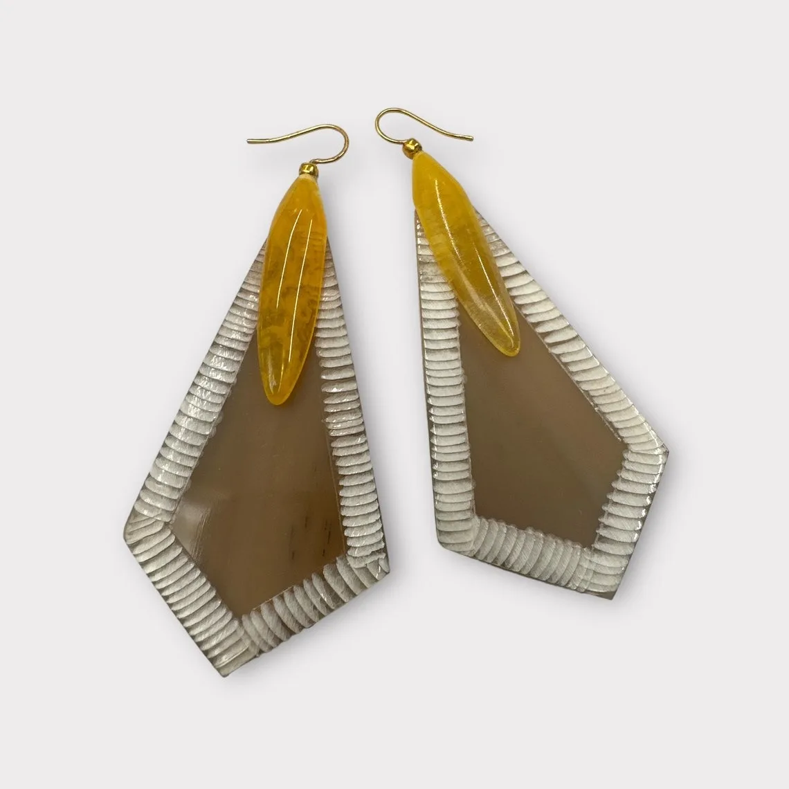 Handmade Horn Earring luxury women fashion horn earring new style