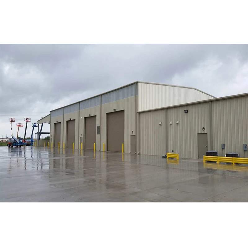 Luxury Modern Design Light Steel Structure Prefabricated Auto Shop Building 4S Car Showroom