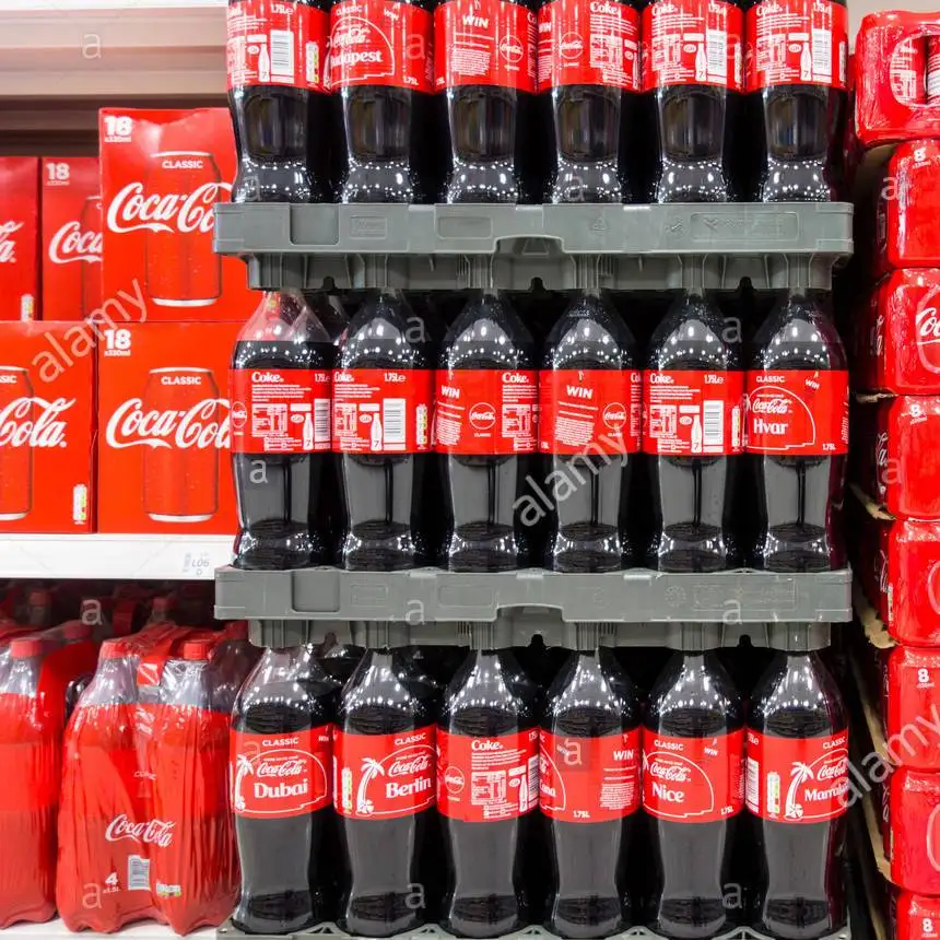 Coca Cola , Fanta , Sprite 350ml , 355ml , 500ml PET ,1L ,1.5L ,2L Soft Drinks