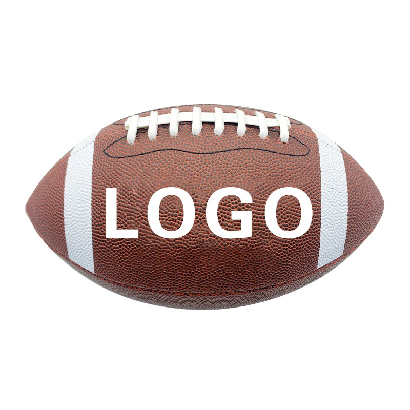 PU Rugby Ball Foam Brown Anti-stress Rugby Soccer Squeeze Ball Toy Outdoor Training F9 American Football