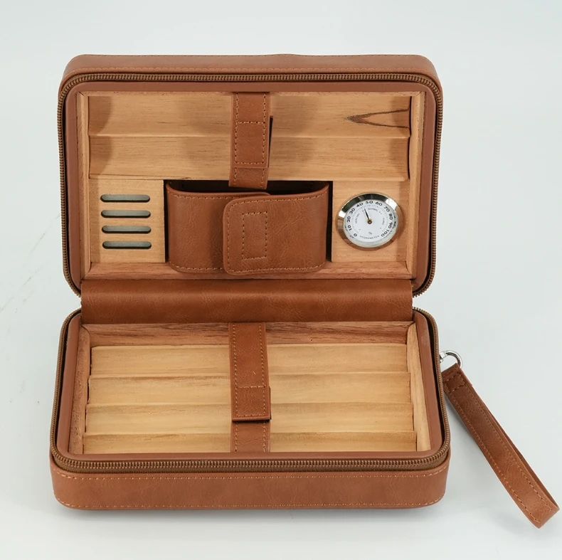 portable cigar-boxes-wholesale cigar humidity bag cigarette display case lighters smoking accessories