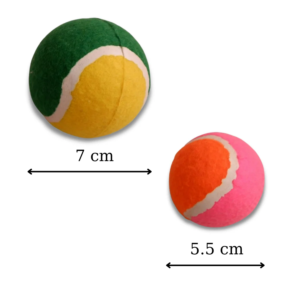 Wholesale Cheap Price Pet Supplier Custom Logo Pet Rubber Tennis Ball Training Indoor Outdoor Pet Toys Non Toxic Material