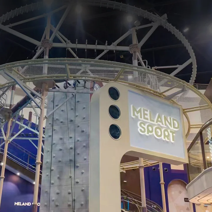 Meland Sport Club крытая игровая площадка проект amus Крытый парк индивидуальный дизайн и сделано для каждого участка созданный веселым развлечением