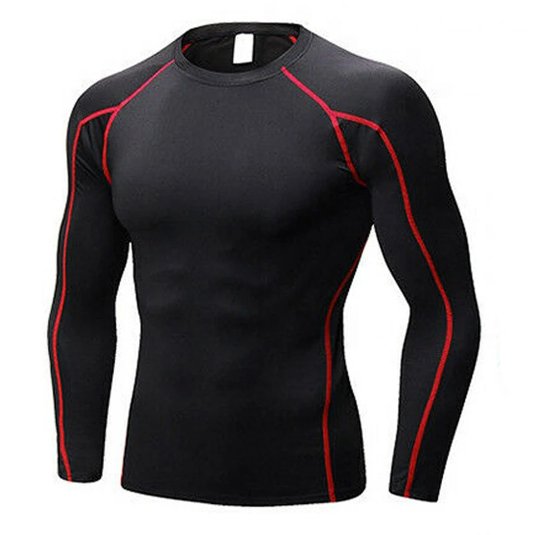 Factory direct sale shirts long sleeve sublimation compression shirt men mma rash guard 2022 new arrival spandex / polyester