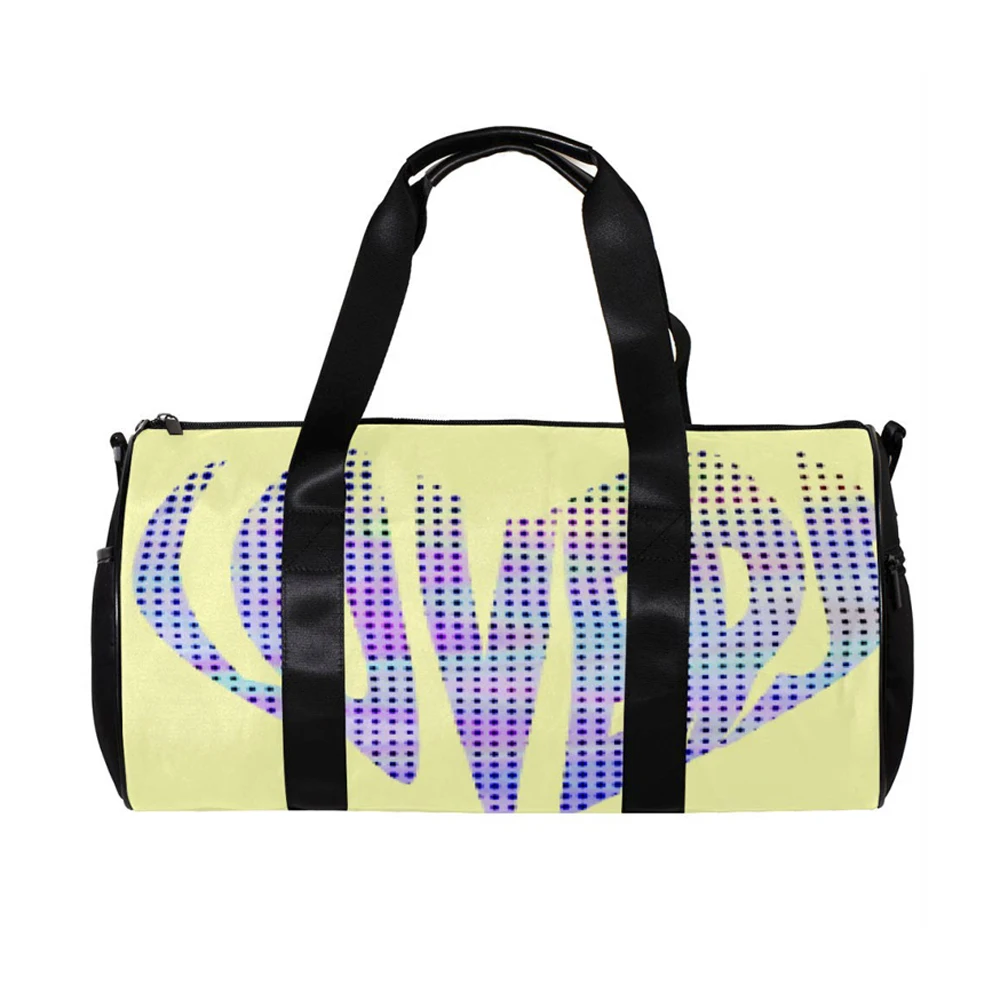 New Style YKK Zipper Duffle Bag with Shoes Compartment Genuine Leather Weekend Bag Duffel Bag For Outdoor