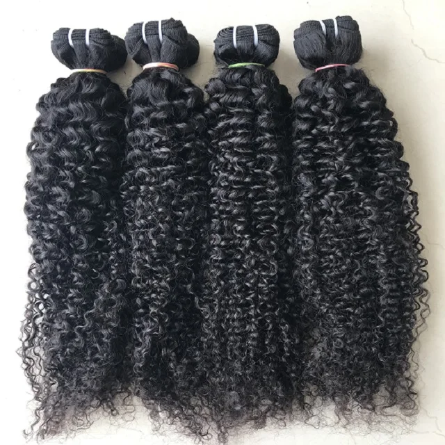 Mink Brazilian Raw Unprocessed Virgin Cambodian Afro Kinky Curly Cuticle Aligned Remy Mongolian Hair Extension Bundle From India