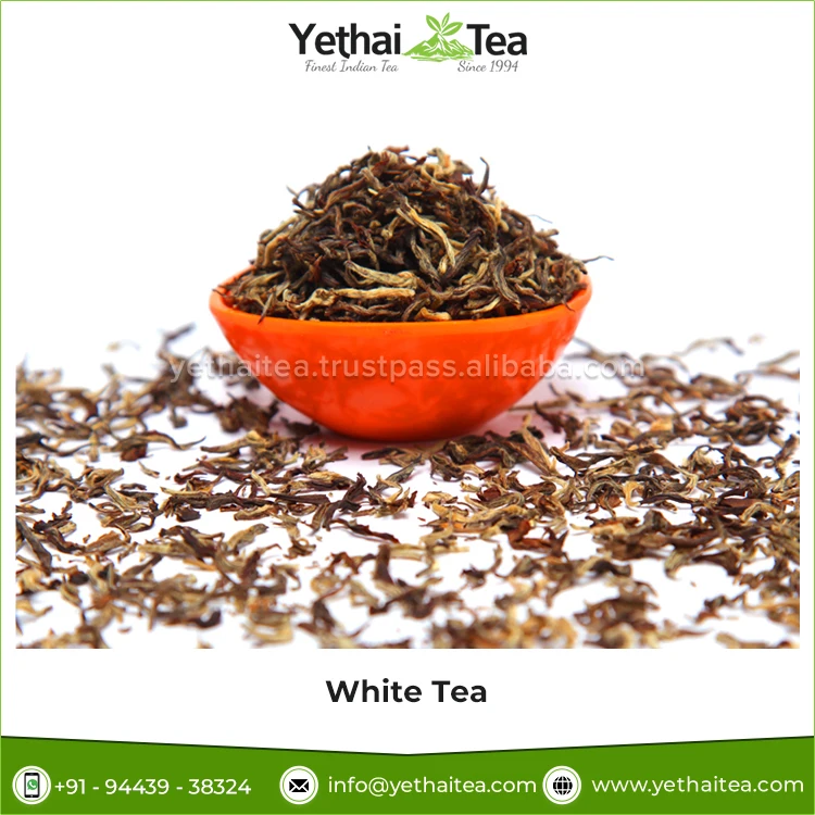 New Wholesale Supply Top Quality Premium Grade 100% Natural Beverage White Tea Silver Needle Loose Leaf Tea for Men & Women