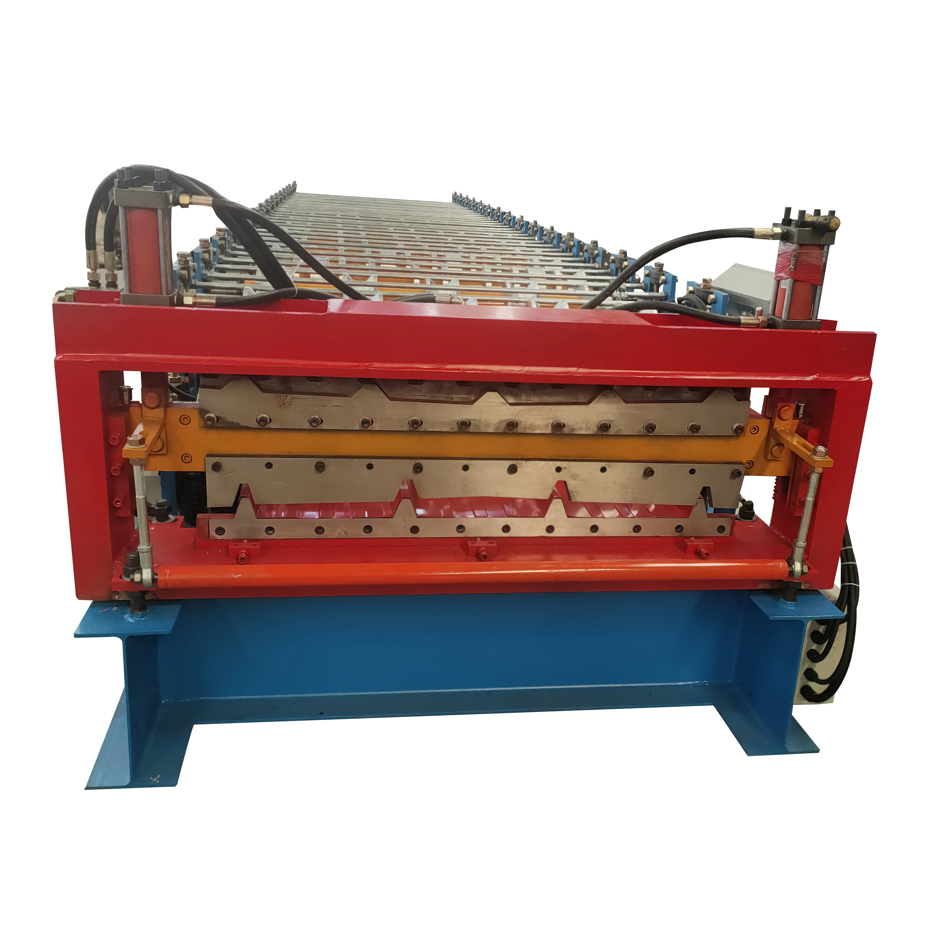 TR4 and TR5 New type high quality  price metal double layer profiles roof tile making roll forming machine