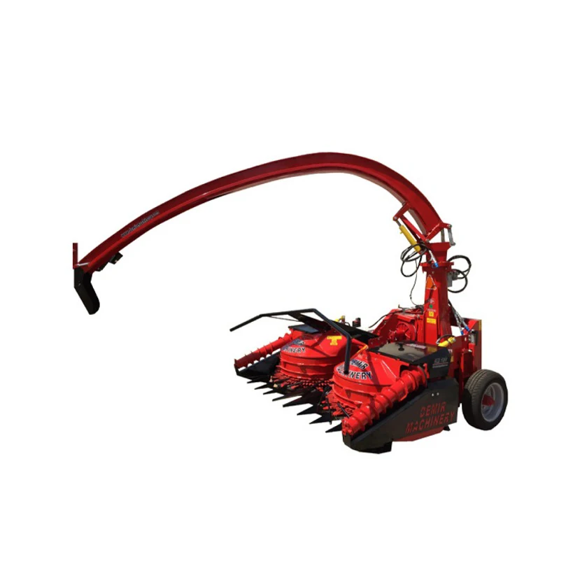 Pull type forage harvester corn maize chopper driven by 100HP tractor