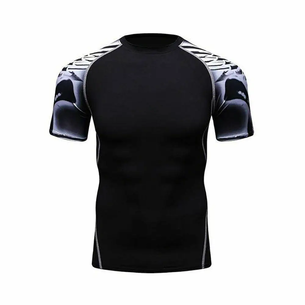Custom Made Rash Guards High Quality BJJ MMA Men Rashguard KIngz Design