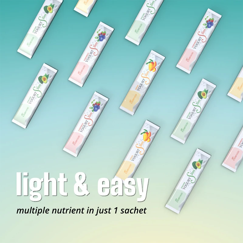 Best Price Smooth and Delicious YogurtSlim Avocado Instant Yogurt Protein Powder Diet Meal Replacement Beverages