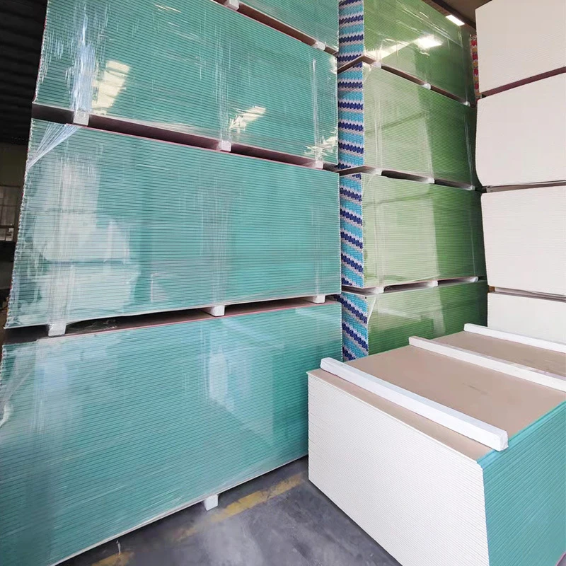 Factory direct sale Gypsum Plaster Board 12mm Plaster Board Gypsum Board Ceiling Pure Natural Gypsum
