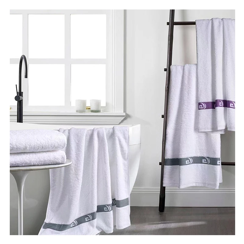 Cotton hotel bath towel Strong water absorption 5-star hotel cotton bath towel