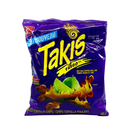 Wholesale price Takis Hot Chili Pepper & Lime Tortilla Chips (28 gram) for export