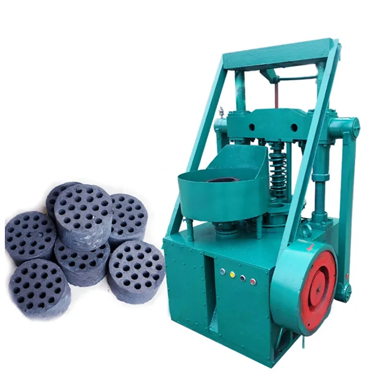 High-pressure charcoal powder forming honeycomb briquette forming lignite coal powder ball press machine