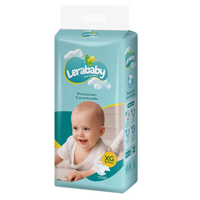 Free sample nonwoven cotton pampered disposable baby diaper in wholesale