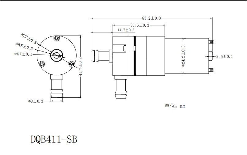Mini water pump generator 6V DQB411-SB cup washer water pump manufacturer farm irrigation system best water pump brand