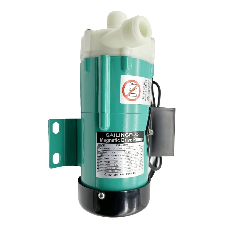 Singflo мини Мощный небольшой насос MP-40RM Магнитный приводной 220 В оптовая цена ферритовый постоянный магнитный