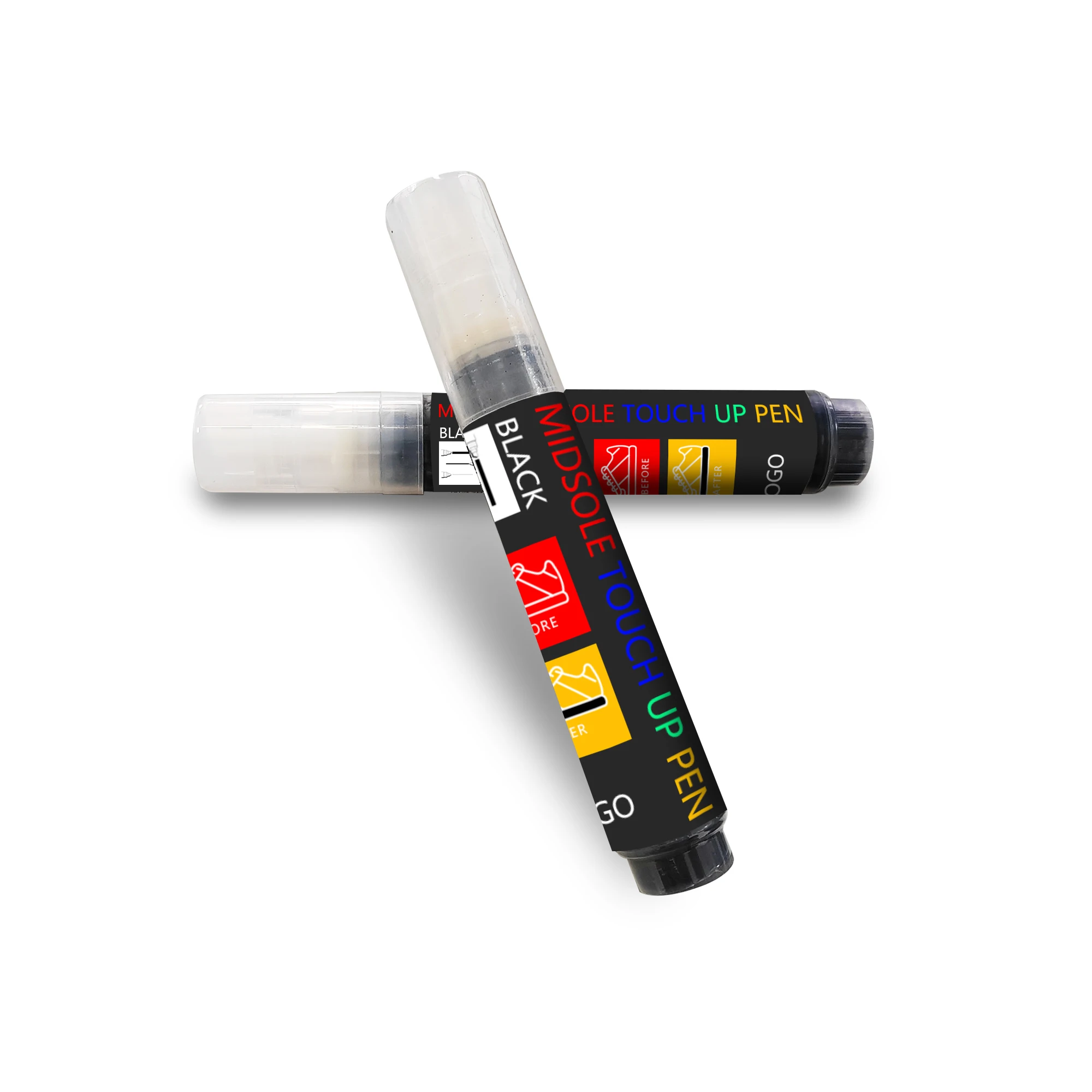 Customized Private Label Re-Coloring Black or White Midsole Touch Up Paint Marker for Shoes and Sneaker Midsole