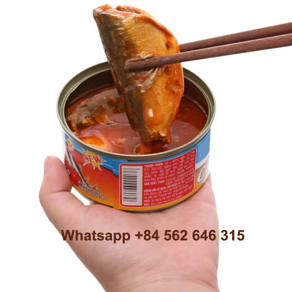 TUNA WITH TOMATO SAUCE | TIN CANNED SEAFOOD | VIETNAM | HIGH QUALITY FOOD | MANUFACTURER PRICE