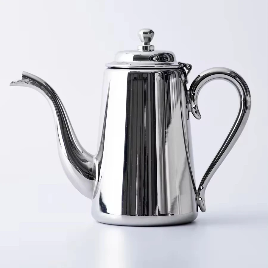 High Quality custom coffee and tea water kettle Arab Chinese metal stainless steel tea pots kettles for Home Hotel usage