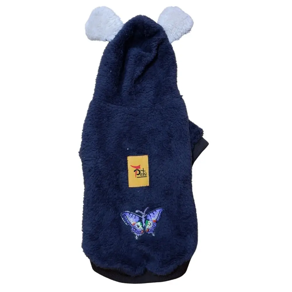 Vietnam Pet Clothes Outfits Fashion Designer Warm Fleece Rabbit Hoodie Apparel Pets Dog Clothes Factory Wholesale Free Sample