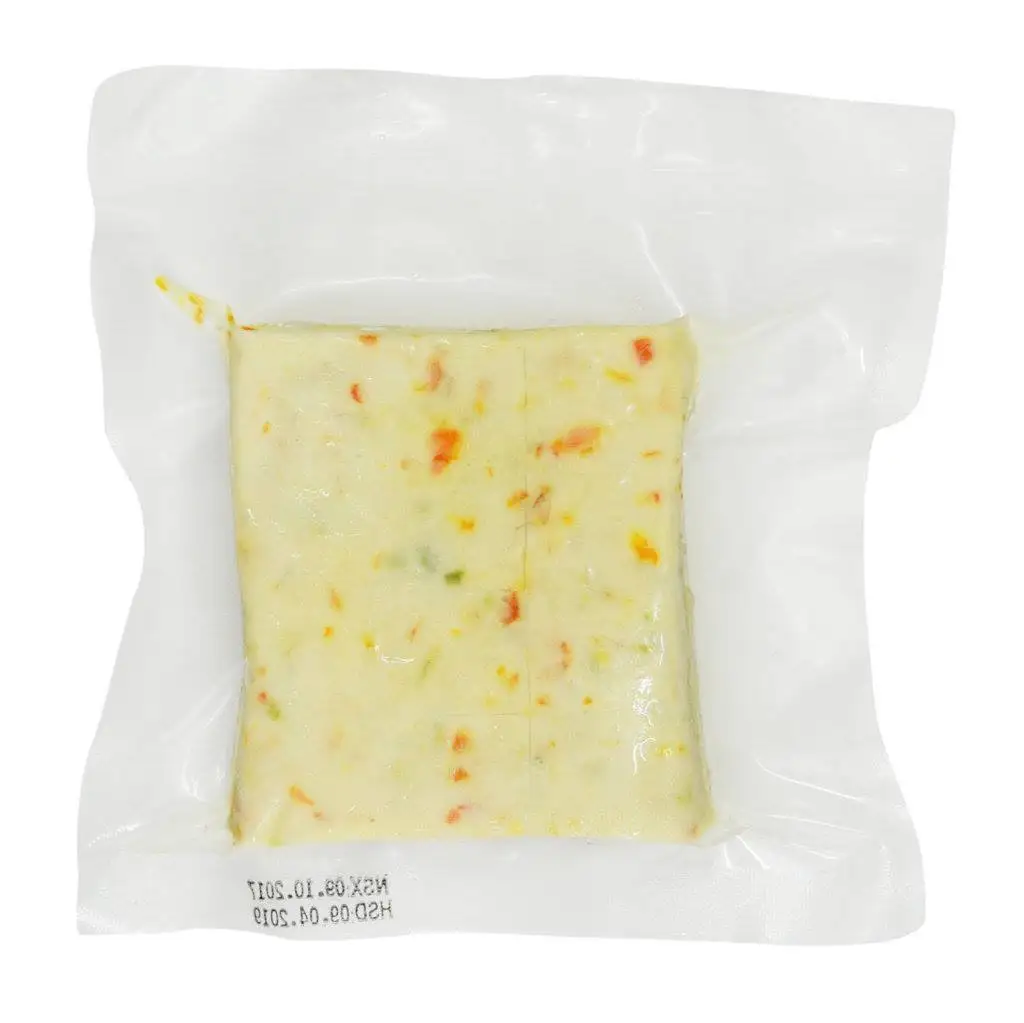 HACCP Ready to cook food Healthy snack Vegetable Surimi based Frozen SURIMI TOFU Vacuum pack 200g Vietnam factory Ramen topping
