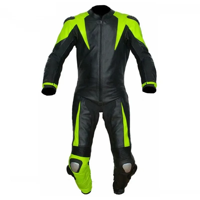 Custom Design Best Price Motorcycle & Auto Racing Wear Quality Men Motorbike Leather Suits Wholesale Leather