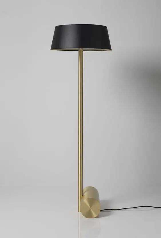 Adjustable Light Luxury Floor Lamp Living Room Study Reading Lamp Bronze Vintage Vertical Desk Lamp