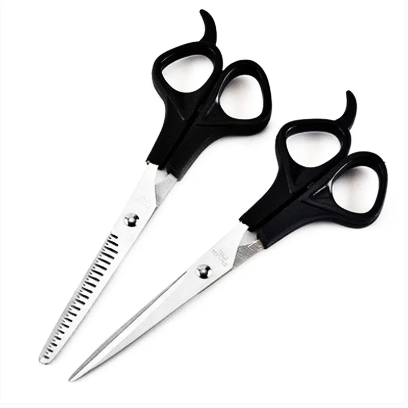 Professional Japanese 440C Hairdressing Scissors Barber Shears Set Thinning Hair Cutting Scissors