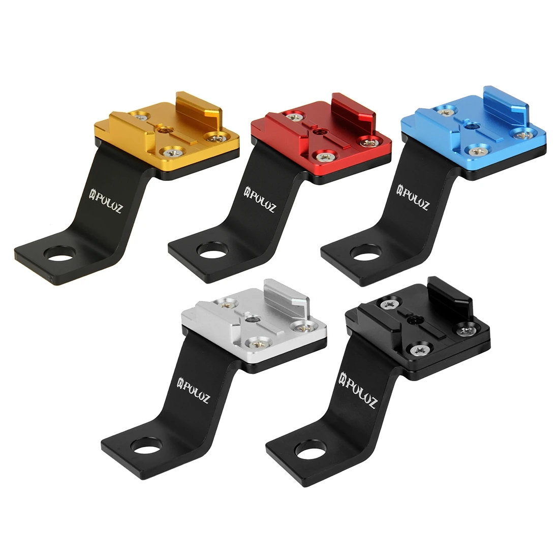Factory Price for GoPro Hero12 Black / Hero11 PULUZ Fixed Metal Motorcycle Holder Mount