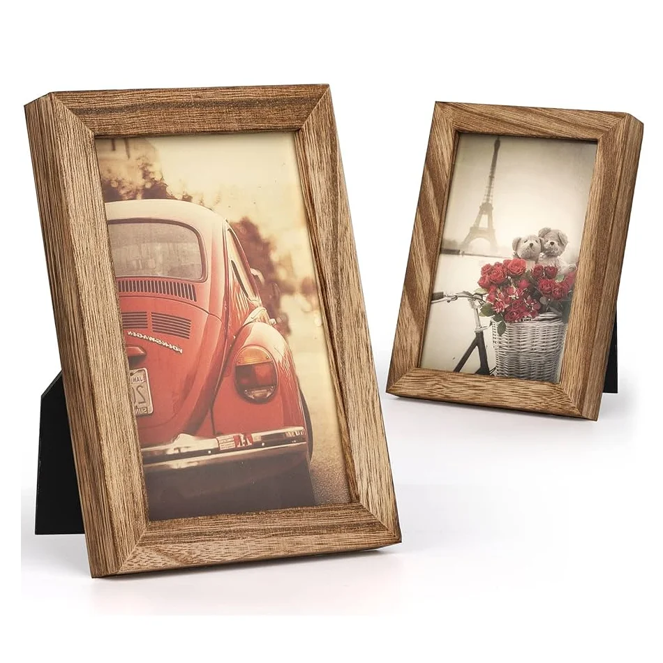 Wholesale Wooden Table-Top & Wall Hanging Photo Frame | Solid Wood Picture Frame for Table Decor, Wall Decor
