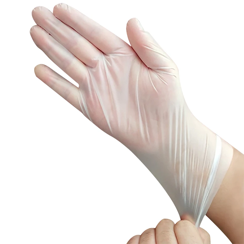 Kitchen Disposable Gloves Plastic Film Household Gloves Clean Hygienic Transparent Thickening Disposable Kitchenware